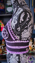 Load image into Gallery viewer, Purple Pentagram Lily Top