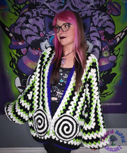 Load image into Gallery viewer, Beetlejuice Hexi Cardi
