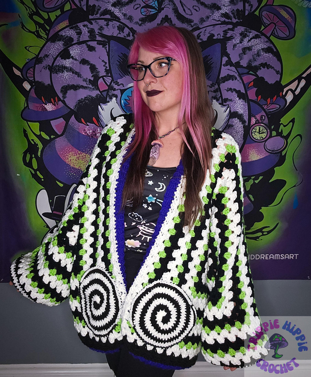 Beetlejuice Hexi Cardi