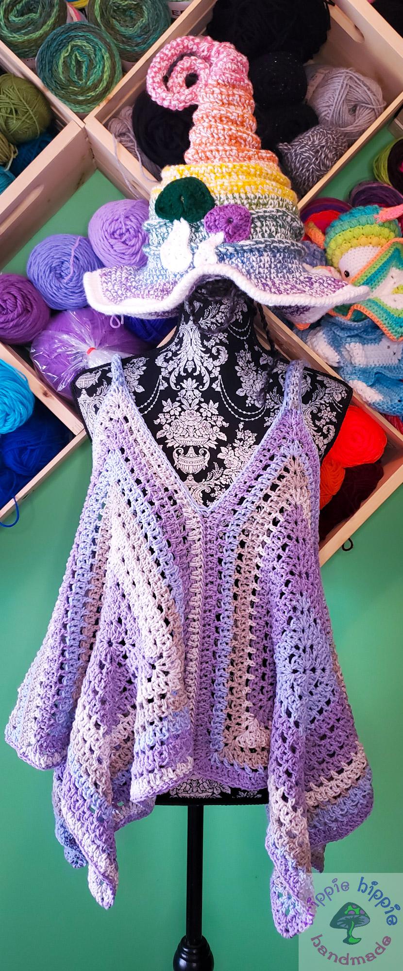 Purple Kerchief Tank