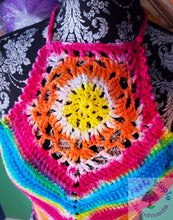 Load image into Gallery viewer, Rainbow Zinnia Halter
