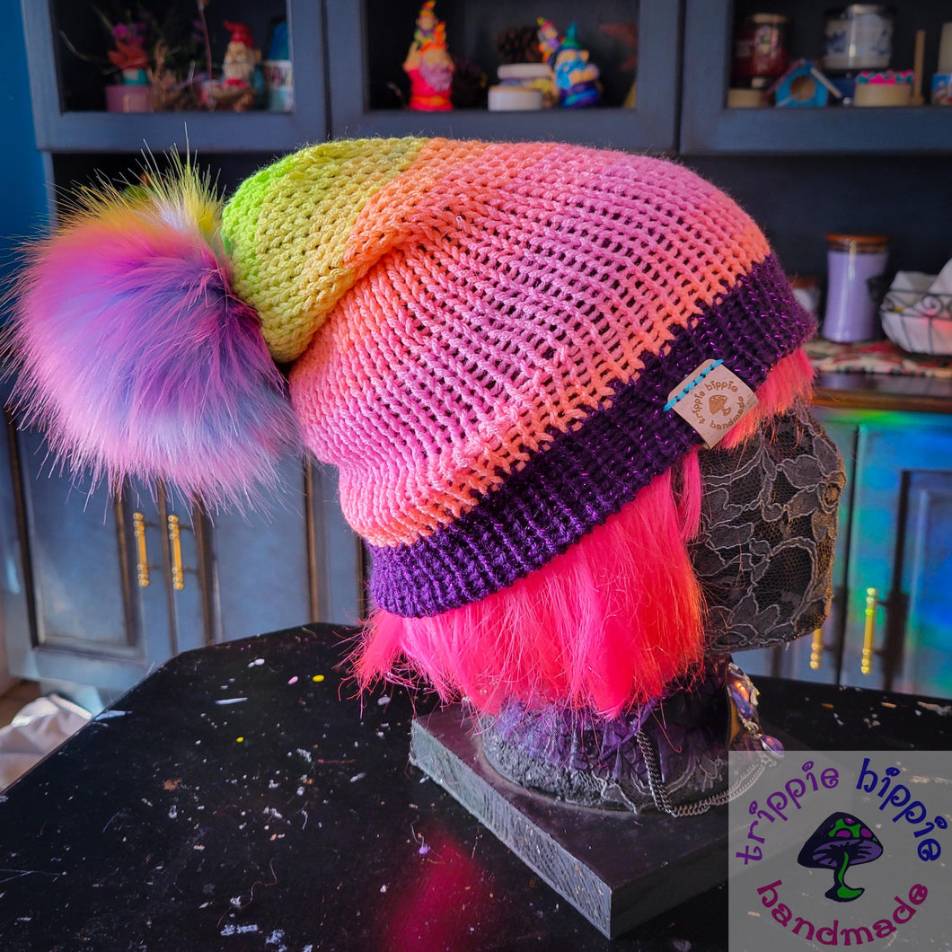 Glitter Knit Toque