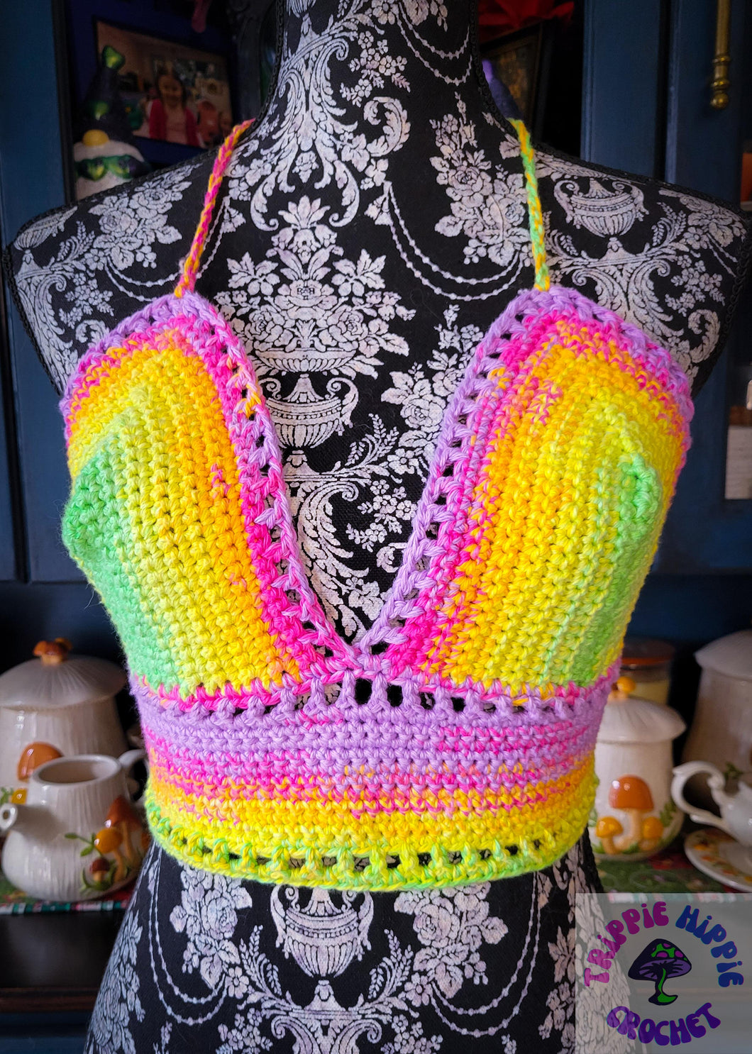 Neon Lily Top