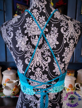 Load image into Gallery viewer, Teal Mushroom Lily Top
