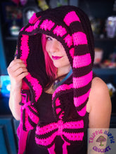 Load image into Gallery viewer, Hot Pink Bunny Hood
